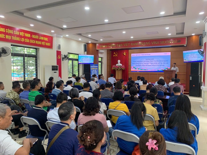 Khương Đình: Tập huấn thực hiện nhiệm vụ tại các điểm "Bình dân học vụ số lưu động" trên địa bàn phường- Ảnh 2.