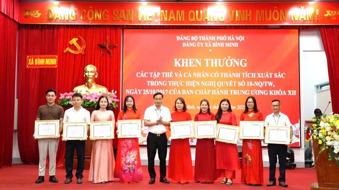 Đảng ủy xã Bình Minh tổ chức hội nghị tổng kết công tác tổ chức Đại hội đại biểu Đảng bộ xã lần thứ I, nhiệm kỳ 2025 – 2030; và tổng kết một số nhiệm vụ trọng tâm- Ảnh 8.