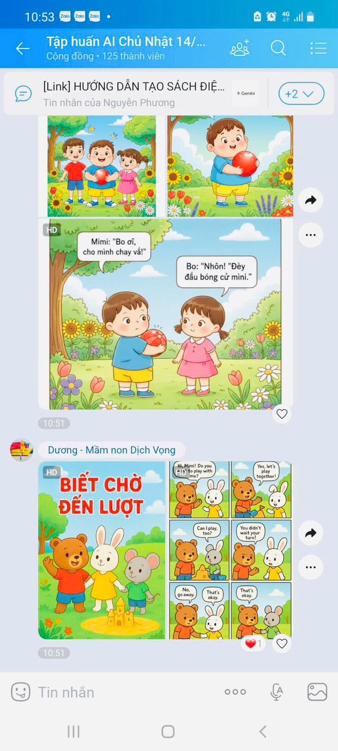TẬP HUẤN CHUYÊN ĐỀ: ỨNG DỤNG AI TRONG SÁNG TẠO NỘI DUNG SỐ GIÁO DỤC MẦM NON- Ảnh 7.