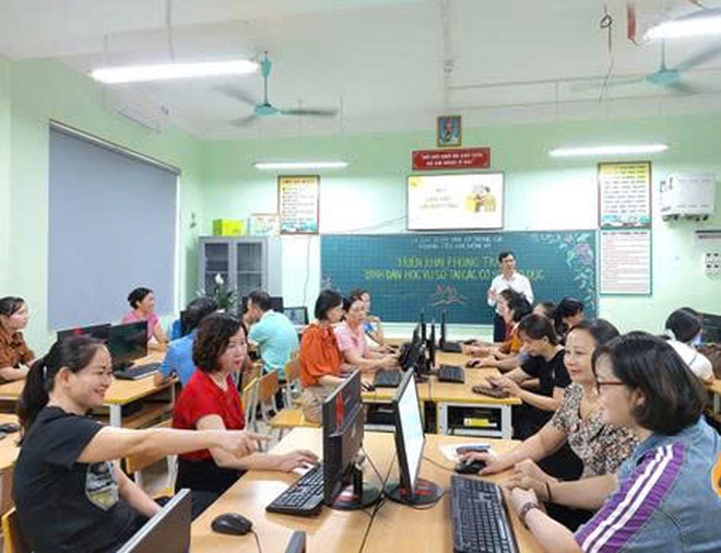 Xã Trung Giã - Hiệu quả từ phong trào Bình dân học vụ số trong các trường học- Ảnh 8. Xã Trung Giã - Hiệu quả từ phong trào Bình dân học vụ số trong các trường học- Ảnh 8.
