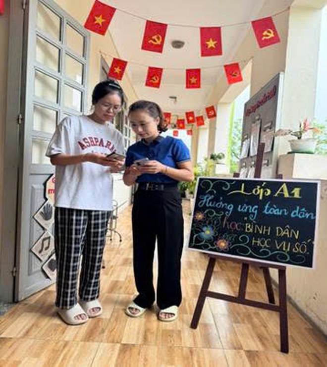 Xã Trung Giã - Hiệu quả từ phong trào Bình dân học vụ số trong các trường học- Ảnh 14.