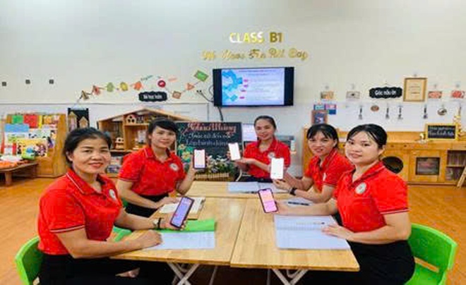 Xã Trung Giã - Hiệu quả từ phong trào Bình dân học vụ số trong các trường học- Ảnh 2.