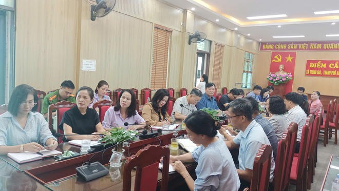 XÃ TRUNG GIÃ THAM DỰ HỘI NGHỊ TRỰC TUYẾN VỀ CÔNG TÁC TỔ CHỨC ĂN BÁN TRÚ CHO HỌC SINH- Ảnh 2.