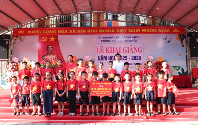 Các trường học trên địa bàn xã Phú Nghĩa hân hoan đón chào năm học mới 2025 – 2026- Ảnh 6.