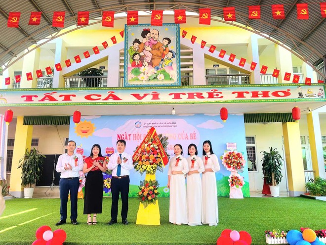  21 trường học công lập trên địa bàn xã Hòa Phú tưng bừng Lễ khai giảng năm học 2025–2026 - Ảnh 8.