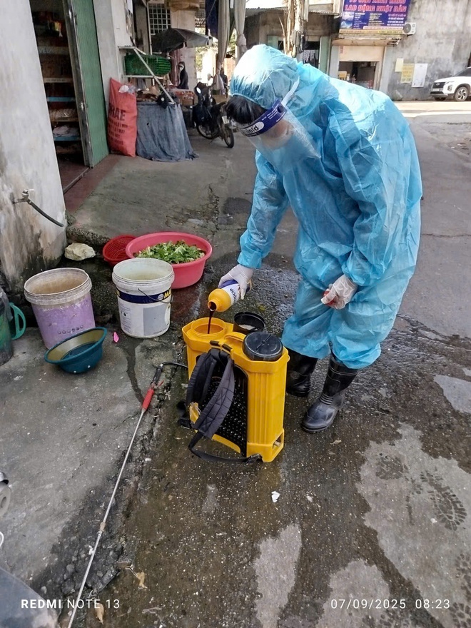 Phú Nghĩa triển khai vệ sinh môi trường phòng, chống bệnh dịch tả lợn Châu Phi và phòng, chống dịch bệnh gia súc, gia cầm sau mưa lũ trên địa bàn xã- Ảnh 1.