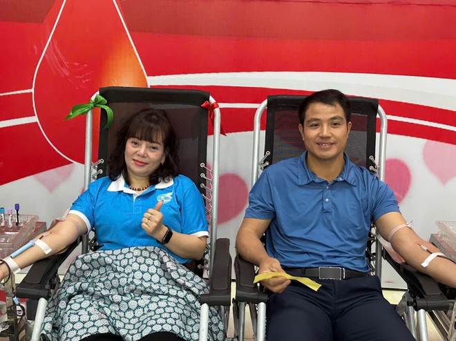 TRUNG GIÃ TỔ CHỨC THÀNH CÔNG NGÀY HỘI HIẾN MÁU TÌNH NGUYỆN NĂM 2025- Ảnh 9.