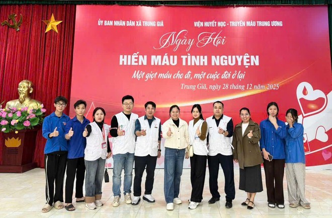 TRUNG GIÃ TỔ CHỨC THÀNH CÔNG NGÀY HỘI HIẾN MÁU TÌNH NGUYỆN NĂM 2025- Ảnh 2.
