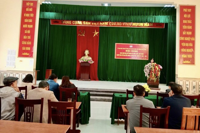 Hội nghị Ban Lãnh đạo mở rộng nhằm thảo luận, thống nhất giới thiệu người ứng cử đại biểu HĐND xã Hòa Phú nhiệm kỳ 2026–2031.- Ảnh 1.