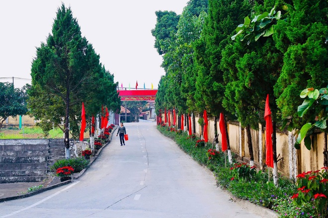 Xã Yên Bài rực rỡ cờ hoa chào mừng Đại hội đại biểu toàn quốc lần thứ XIV của Đảng- Ảnh 9.
