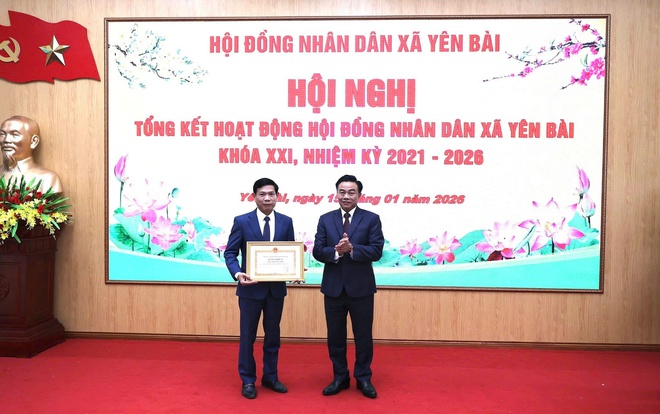 HĐND xã Yên Bài tổng kết hoạt động nhiệm kỳ 2021 - 2026- Ảnh 6.