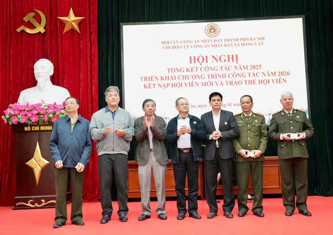 Chi hội Cựu Công an Nhân dân xã Hồng Vân tổng kết công tác năm 2025- Ảnh 6.