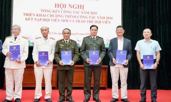 Chi hội Cựu Công an Nhân dân xã Hồng Vân tổng kết công tác năm 2025- Ảnh 8.