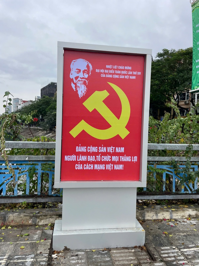 Khương Đình: Rực rỡ cờ hoa chào mừng Đại hội đại biểu toàn quốc lần thứ XIV của Đảng- Ảnh 6.