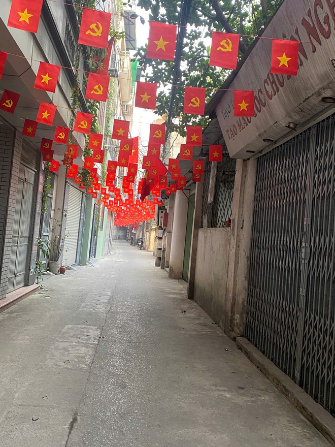 Khương Đình: Rực rỡ cờ hoa chào mừng Đại hội đại biểu toàn quốc lần thứ XIV của Đảng- Ảnh 9.