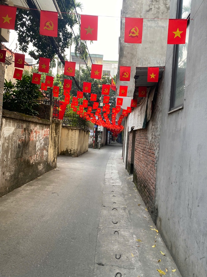 Khương Đình: Rực rỡ cờ hoa chào mừng Đại hội đại biểu toàn quốc lần thứ XIV của Đảng- Ảnh 10.