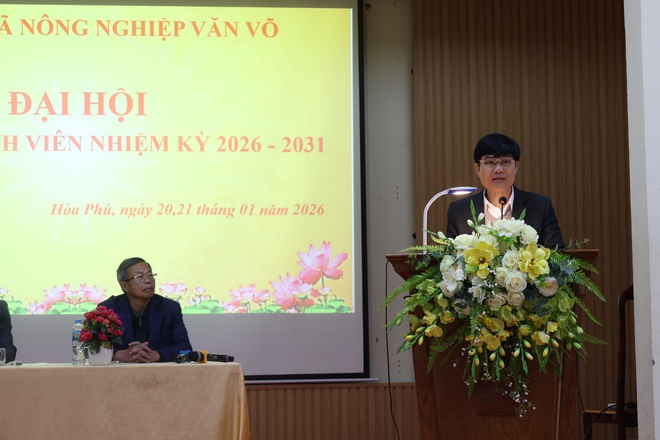 HTX nông nghiệp Văn Võ tổ chức Đại hội nhiệm kỳ mới- Ảnh 5.