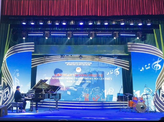 HỌC SINH TRƯỜNG THCS BẮC SƠN XUẤT SẮC ĐẠT HUY CHƯƠNG BẠC TẠI LIÊN HOAN TÀI NĂNG NHẠC CỤ HỌC SINH PHỔ THÔNG THỦ ĐÔ - Ảnh 3.