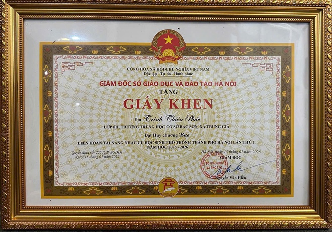 HỌC SINH TRƯỜNG THCS BẮC SƠN XUẤT SẮC ĐẠT HUY CHƯƠNG BẠC TẠI LIÊN HOAN TÀI NĂNG NHẠC CỤ HỌC SINH PHỔ THÔNG THỦ ĐÔ - Ảnh 6.