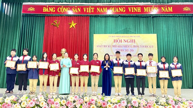 TRUNG GIÃ TỔ CHỨC HỘI NGHỊ SƠ KẾT HỌC KỲ I, TRIỂN KHAI NHIỆM VỤ TRỌNG TÂM HỌC KỲ II NĂM HỌC 2025–2026
- Ảnh 10.