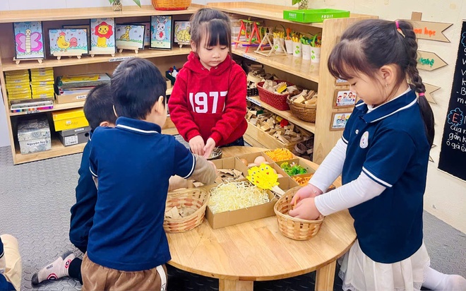 Trường mầm non Ninh Sở tổ chức hoạt động chuyên đề cấp trường năm học 2025 -2026 - Ảnh 5.