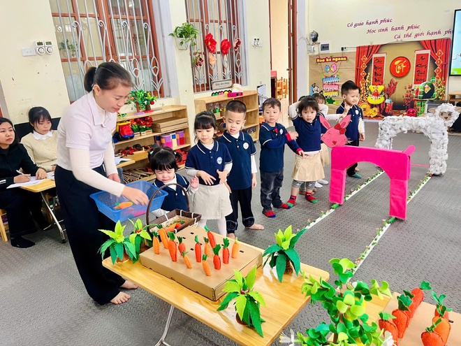 Trường mầm non Ninh Sở tổ chức hoạt động chuyên đề cấp trường năm học 2025 -2026 - Ảnh 7.