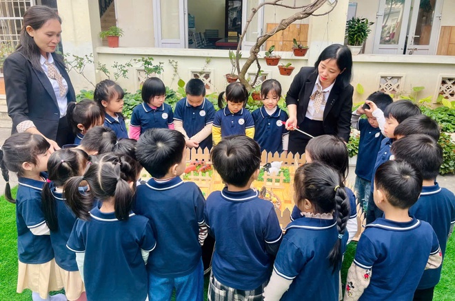 Trường mầm non Ninh Sở tổ chức hoạt động chuyên đề cấp trường năm học 2025 -2026 - Ảnh 2.