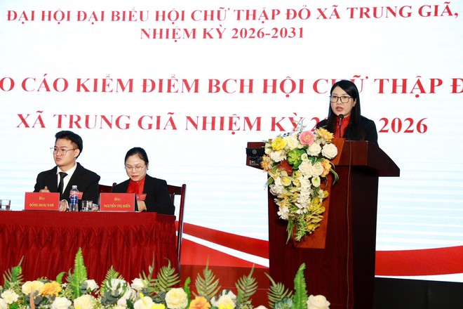 ĐẠI HỘI ĐẠI BIỂU HỘI CHỮ THẬP ĐỎ XÃ TRUNG GIÃ LẦN THỨ I, NHIỆM KỲ 2026 – 2031 ĐÃ DIỄN RA THÀNH CÔNG TỐT ĐẸP- Ảnh 9.