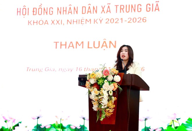 HĐND XÃ TRUNG GIÃ: KHẲNG ĐỊNH VAI TRÒ CƠ QUAN DÂN CỬ TRONG NHIỆM KỲ CÓ NHIỀU ĐỔI MỚI- Ảnh 6.