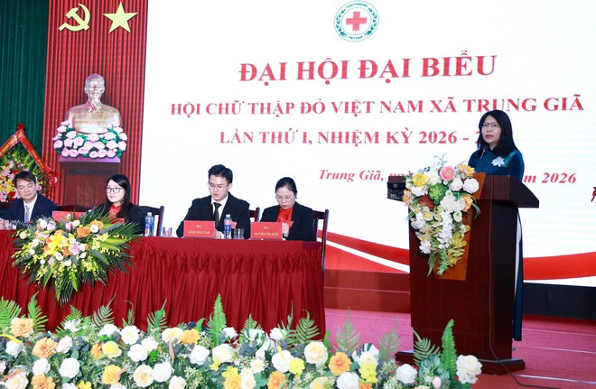 ĐẠI HỘI ĐẠI BIỂU HỘI CHỮ THẬP ĐỎ XÃ TRUNG GIÃ LẦN THỨ I, NHIỆM KỲ 2026 – 2031 ĐÃ DIỄN RA THÀNH CÔNG TỐT ĐẸP- Ảnh 12.