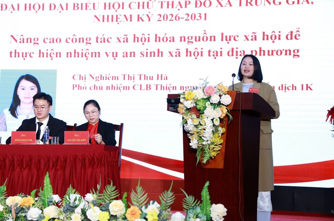 ĐẠI HỘI ĐẠI BIỂU HỘI CHỮ THẬP ĐỎ XÃ TRUNG GIÃ LẦN THỨ I, NHIỆM KỲ 2026 – 2031 ĐÃ DIỄN RA THÀNH CÔNG TỐT ĐẸP- Ảnh 7.