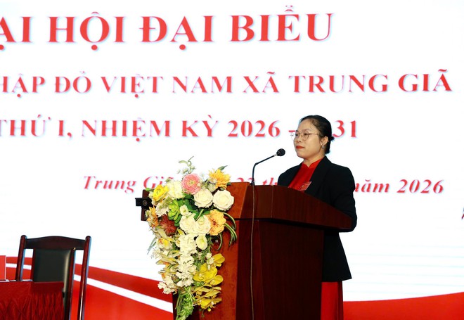 ĐẠI HỘI ĐẠI BIỂU HỘI CHỮ THẬP ĐỎ XÃ TRUNG GIÃ LẦN THỨ I, NHIỆM KỲ 2026 – 2031 ĐÃ DIỄN RA THÀNH CÔNG TỐT ĐẸP- Ảnh 14.