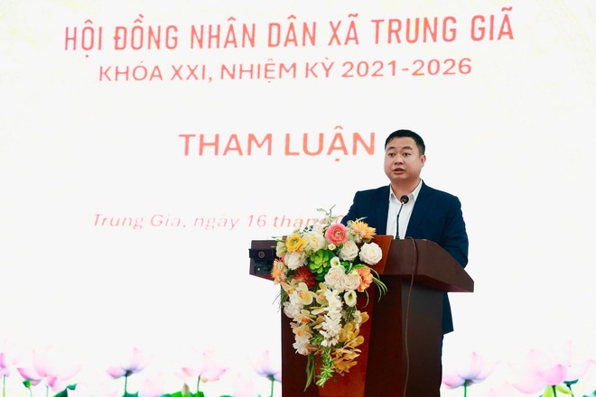 HĐND XÃ TRUNG GIÃ: KHẲNG ĐỊNH VAI TRÒ CƠ QUAN DÂN CỬ TRONG NHIỆM KỲ CÓ NHIỀU ĐỔI MỚI- Ảnh 8.