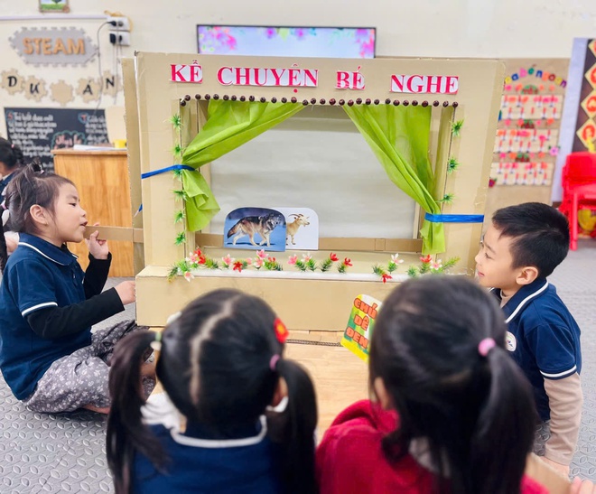 Trường mầm non Ninh Sở tổ chức hoạt động chuyên đề cấp trường năm học 2025 -2026 - Ảnh 4.