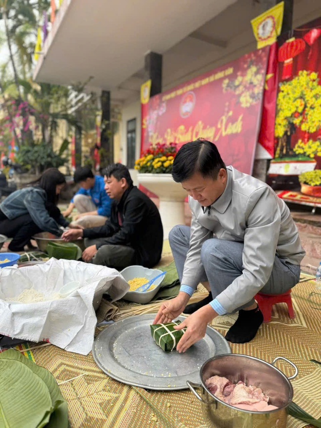 Ngày hội Bánh chưng xanh “Tết nhân ái – Xuân yêu thương” của Ủy Ban MTTQ Việt Nam xã Hồng Vân- Ảnh 7.