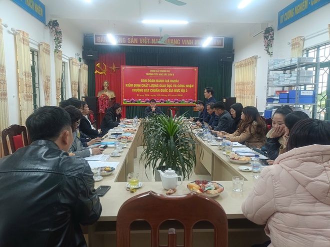 TRƯỜNG TH BẮC SƠN B ĐÓN ĐOÀN KHẢO SÁT CHÍNH THỨC VỀ KIỂM ĐỊNH CHẤT LƯỢNG VÀ CÔNG NHẬN TRƯỜNG CHUẨN QUỐC GIA- Ảnh 3.