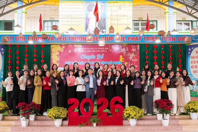 XÃ TRUNG GIÃ TỔ CHỨC KIẾN TẬP CHUYÊN ĐỀ PHÁT TRIỂN NHẬN THỨC CẤP HỌC MẦM NON- Ảnh 2.