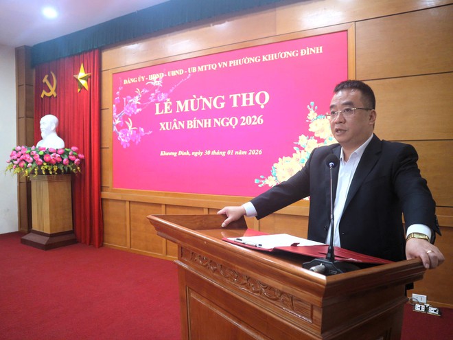 Khương Đình: Mừng thọ gần 1.600 người cao tuổi dịp Xuân Bính Ngọ 2026- Ảnh 3.