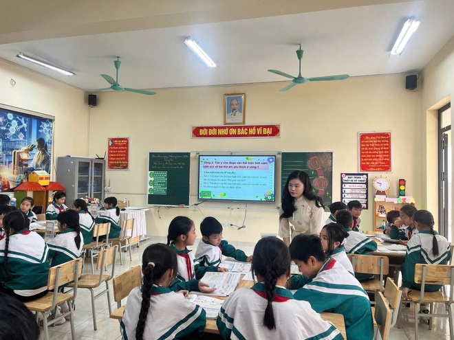 Trường tiểu học Hồng Vân tổ chức thành công chuyên đề cấp xã môn tiếng việt lớp 5 - Ảnh 4.