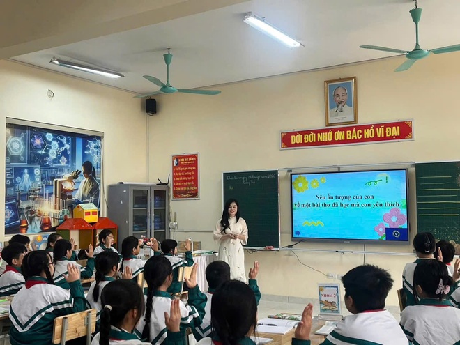 Trường tiểu học Hồng Vân tổ chức thành công chuyên đề cấp xã môn tiếng việt lớp 5 - Ảnh 1.