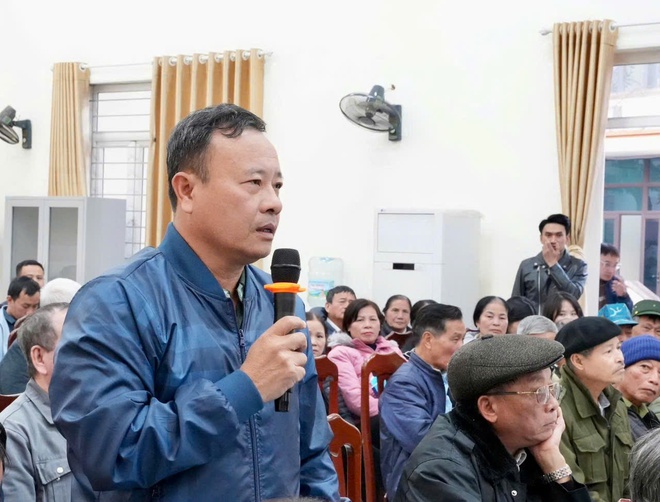 Hội nghị triển khai công tác giải phóng mặt bằng xây dựng khu đô thị thể thao Olympic trên địa bàn xã Hồng Vân - Ảnh 6.