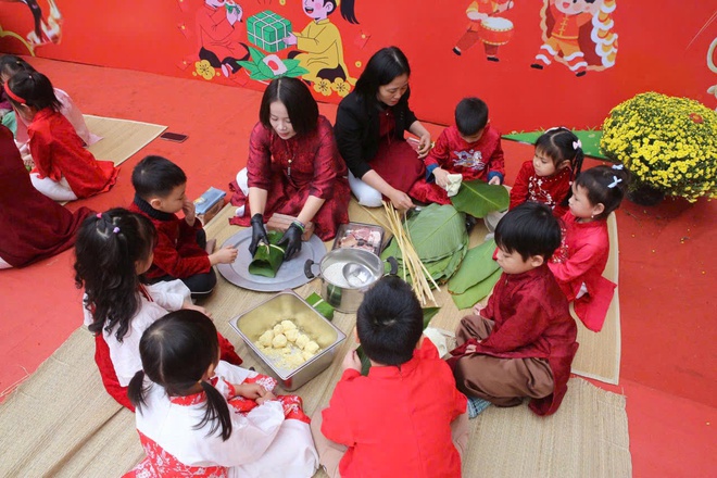 Chương trình: “Mừng Đảng quang vinh - Mừng Xuân Bính Ngọ 2026” tại Trường Mầm non Ninh Sở- Ảnh 7.