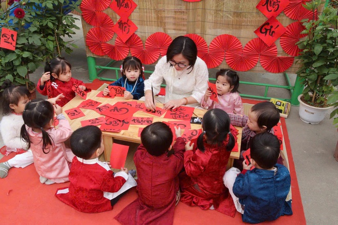 Chương trình: “Mừng Đảng quang vinh - Mừng Xuân Bính Ngọ 2026” tại Trường Mầm non Ninh Sở- Ảnh 9.