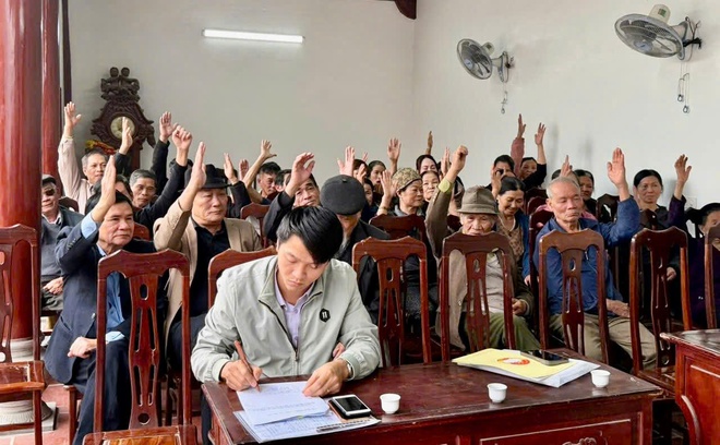 Xã Hồng Vân hoàn thành lấy ý kiến cử tri nơi cư trú đối với người ứng cử đại biểu HĐND các cấp nhiệm kỳ 2026 - 2031.- Ảnh 3.