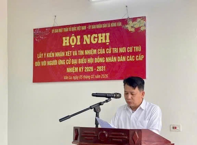 Xã Hồng Vân hoàn thành lấy ý kiến cử tri nơi cư trú đối với người ứng cử đại biểu HĐND các cấp nhiệm kỳ 2026 - 2031.- Ảnh 4.