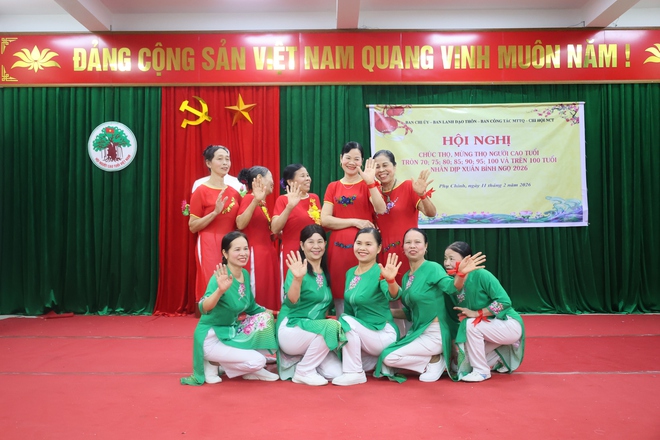 Thôn Phụ Chính, xã Hòa Phú trang trọng tổ chức hội nghị mừng thọ các cụ cao niên năm 2026- Ảnh 2.