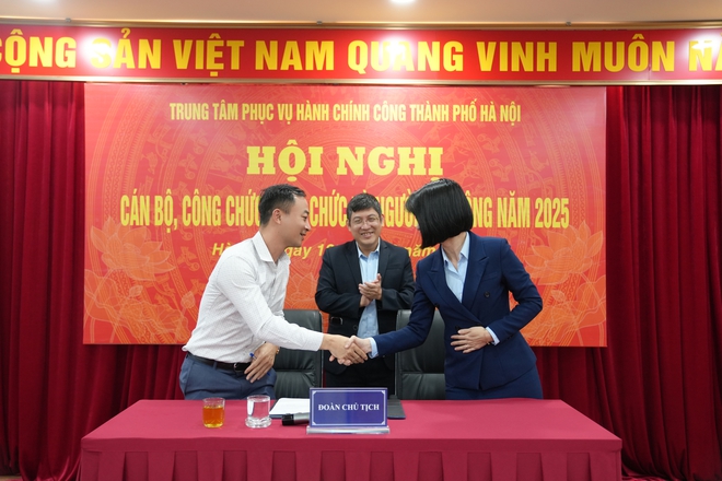 Trung tâm Phục vụ hành chính công Thành phố tổ chức Hội nghị cán bộ, công chức, viên chức và người lao động năm 2026- Ảnh 6.