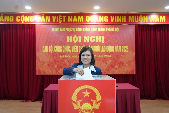 Trung tâm Phục vụ hành chính công Thành phố tổ chức Hội nghị cán bộ, công chức, viên chức và người lao động năm 2026- Ảnh 8. Trung tâm Phục vụ hành chính công Thành phố tổ chức Hội nghị cán bộ, công chức, viên chức và người lao động năm 2026- Ảnh 8.