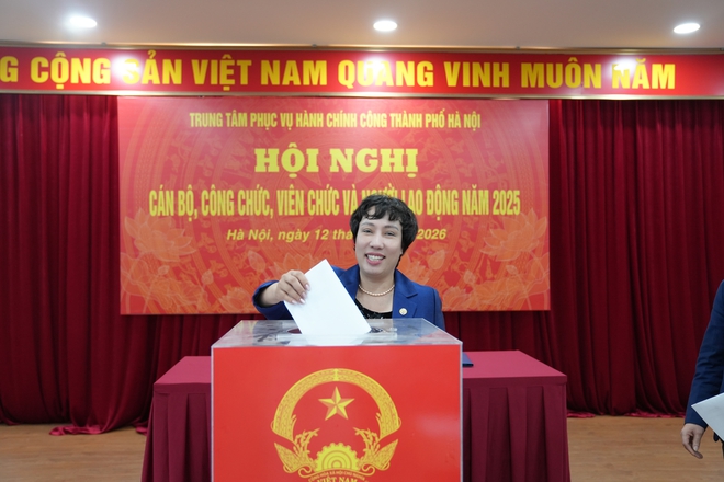 Trung tâm Phục vụ hành chính công Thành phố tổ chức Hội nghị cán bộ, công chức, viên chức và người lao động năm 2026- Ảnh 7. Trung tâm Phục vụ hành chính công Thành phố tổ chức Hội nghị cán bộ, công chức, viên chức và người lao động năm 2026- Ảnh 7.