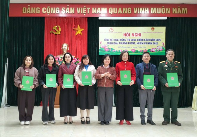 Phường Kiến Hưng tổng kết hoạt động tín dụng chính sách năm 2025- Ảnh 5.